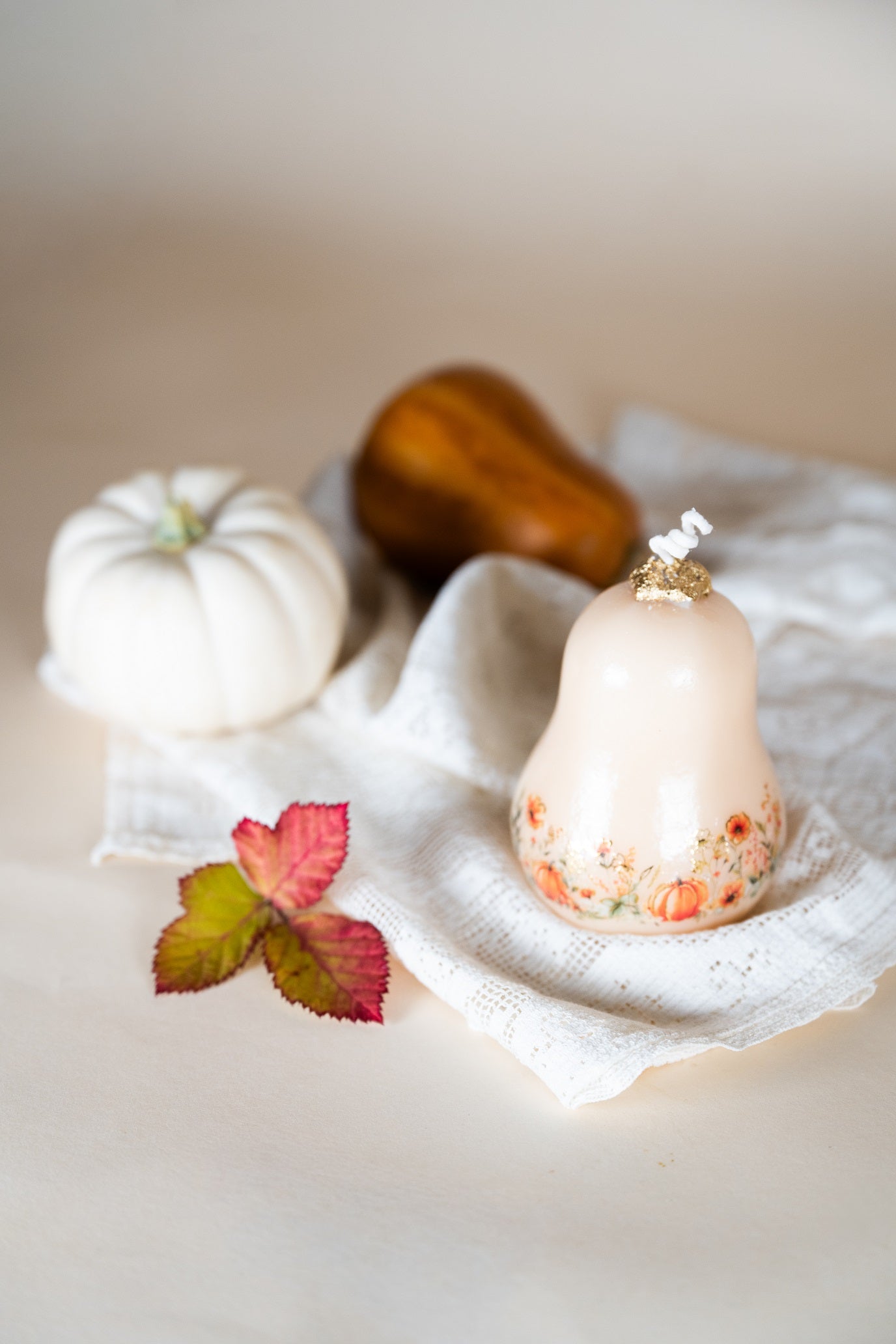 Squash Decorative Candle