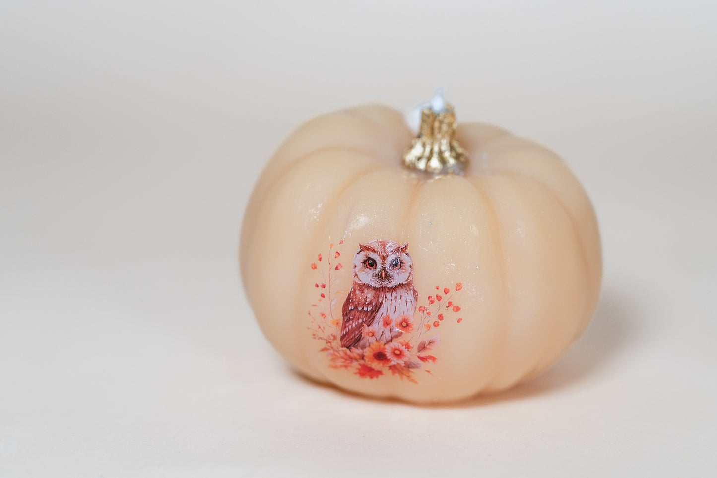 Decorative Pumpkin Candle