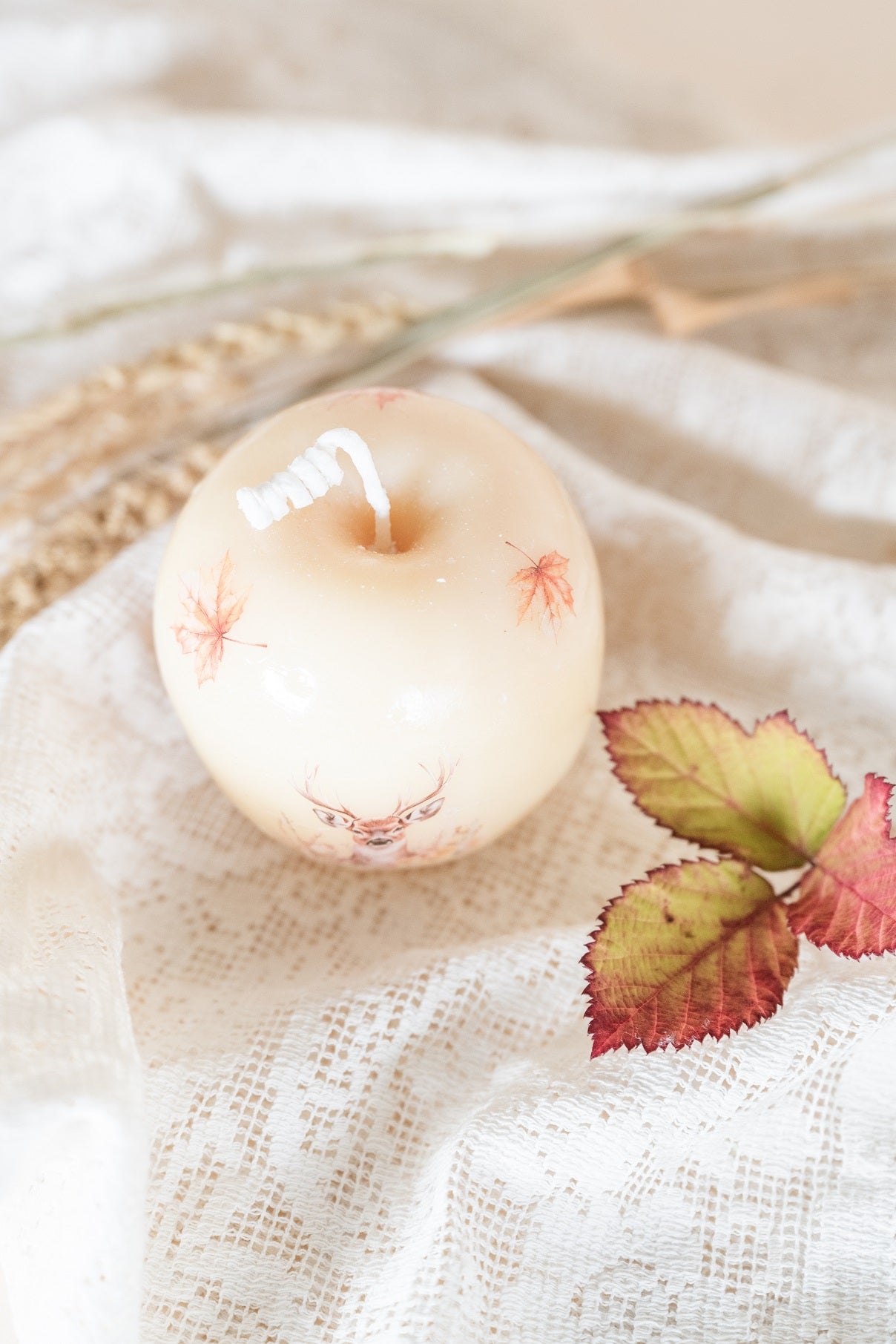 Apple Decorative Candle