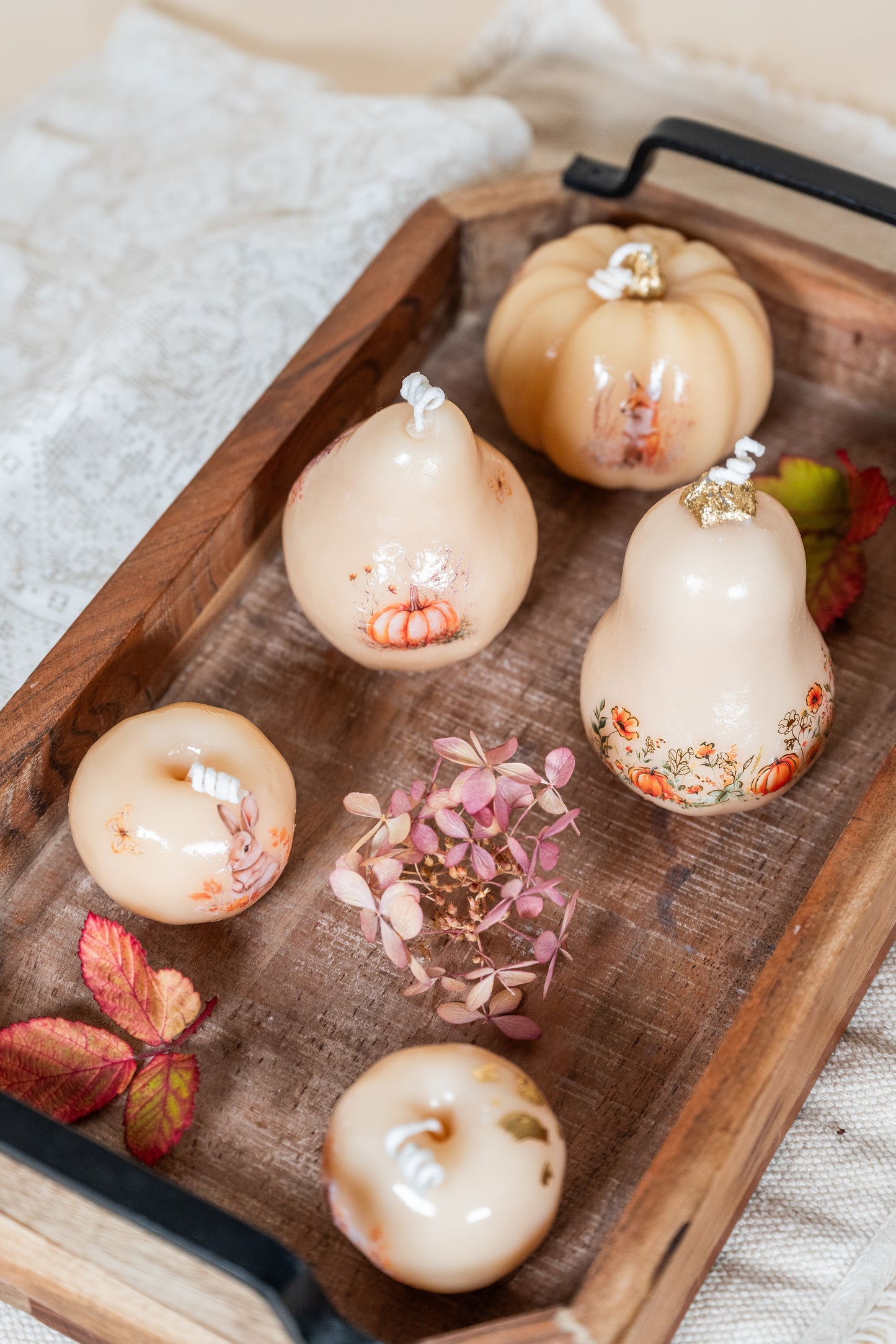 Squash Decorative Candle