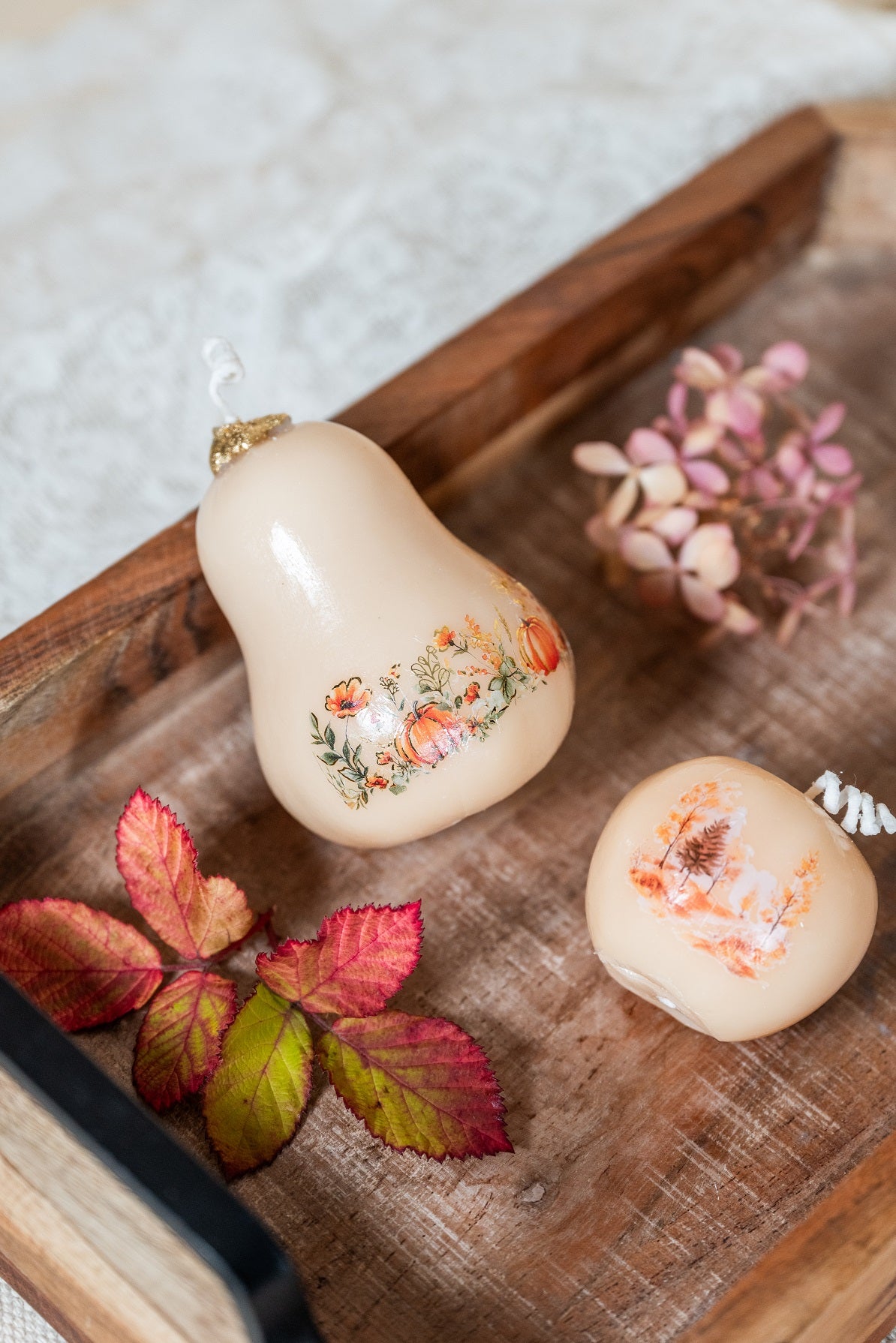 Squash Decorative Candle