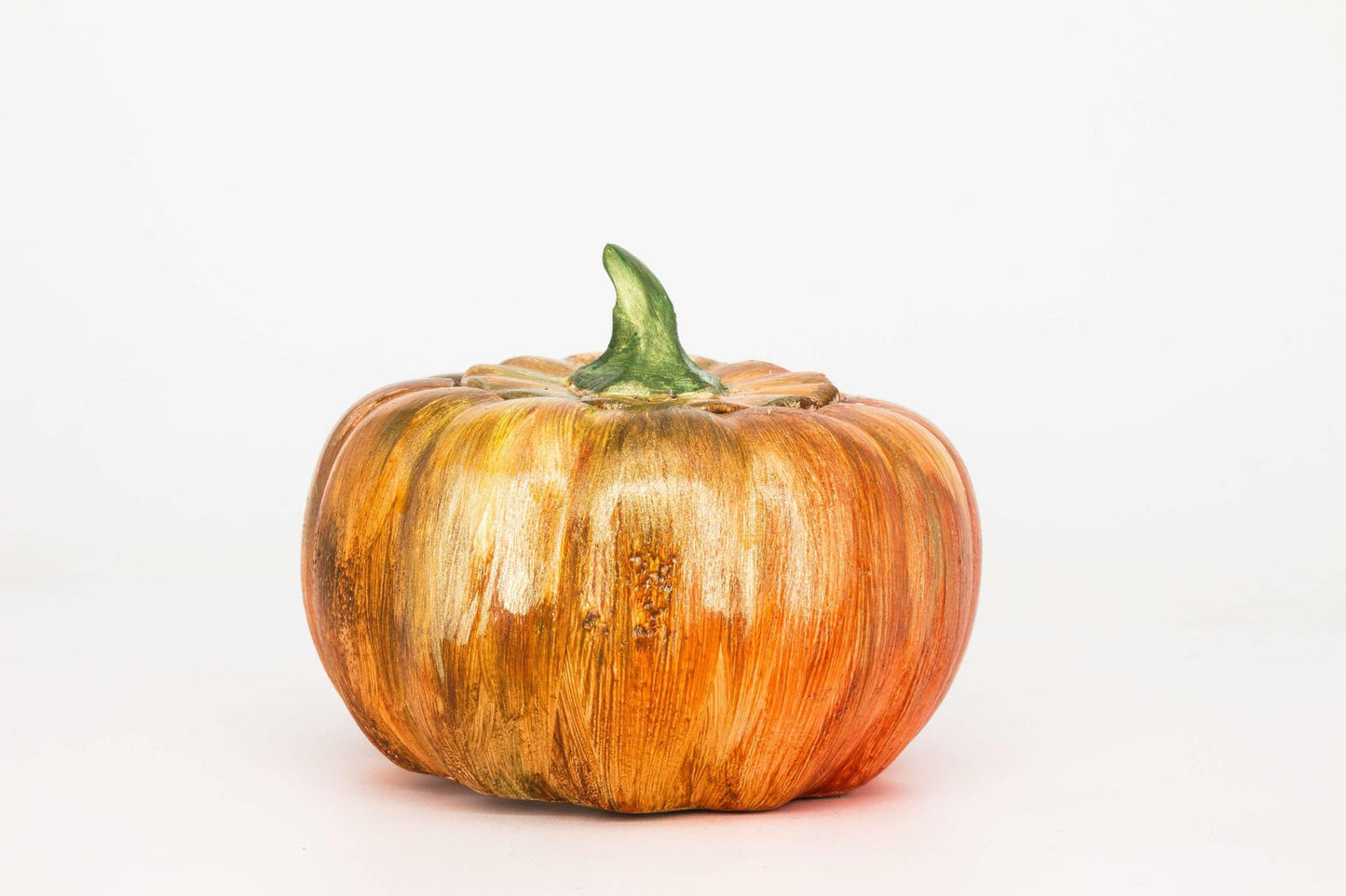 Pumpkin candle. Soy wax with wooden wick