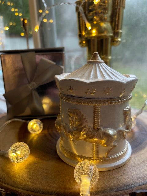 Holiday Carousel Soy Wax Candle