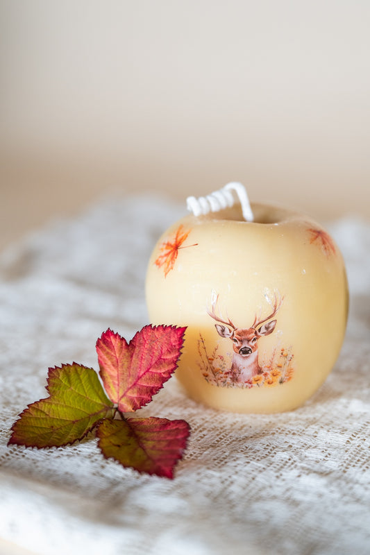 Apple Decorative Candle