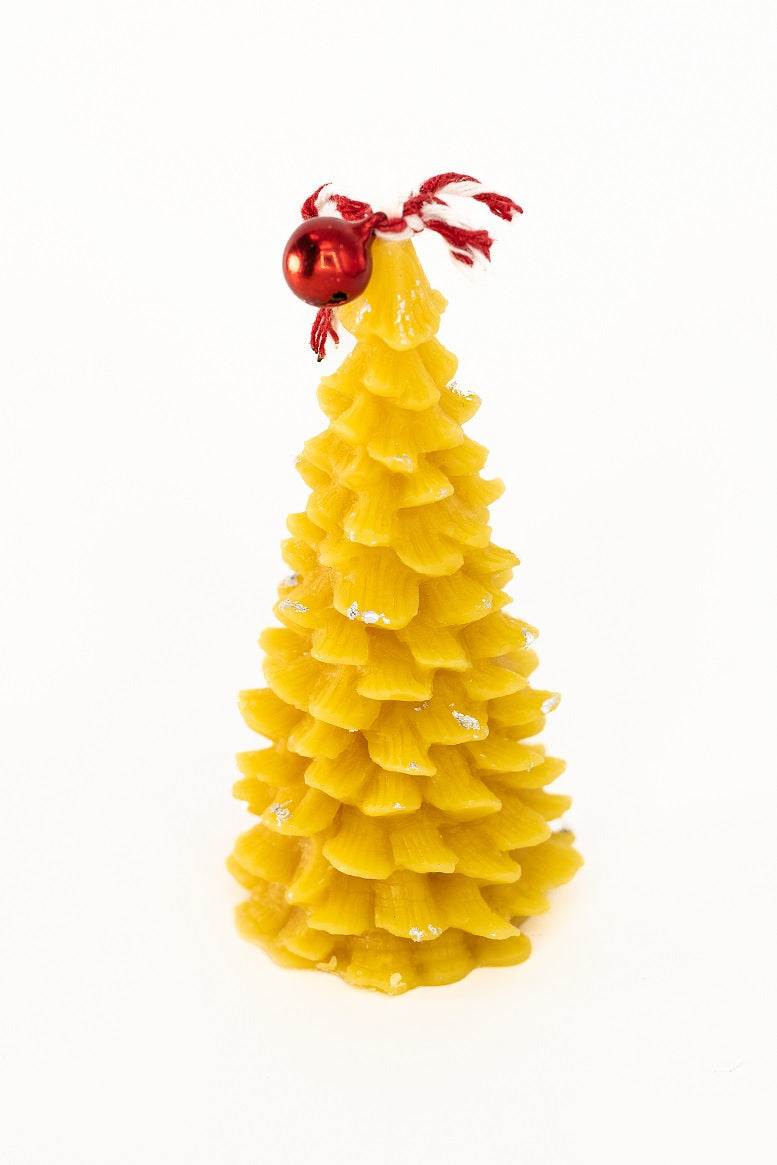 Tall Christmas tree candle